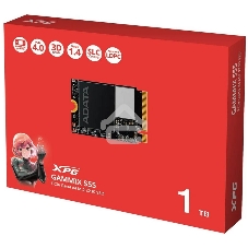 Накопитель SSD ADATA XPG GAMMIX S55, 1Tb, PCIe 4.0 x4, 2230, NVMe, R/W 5000/3700
