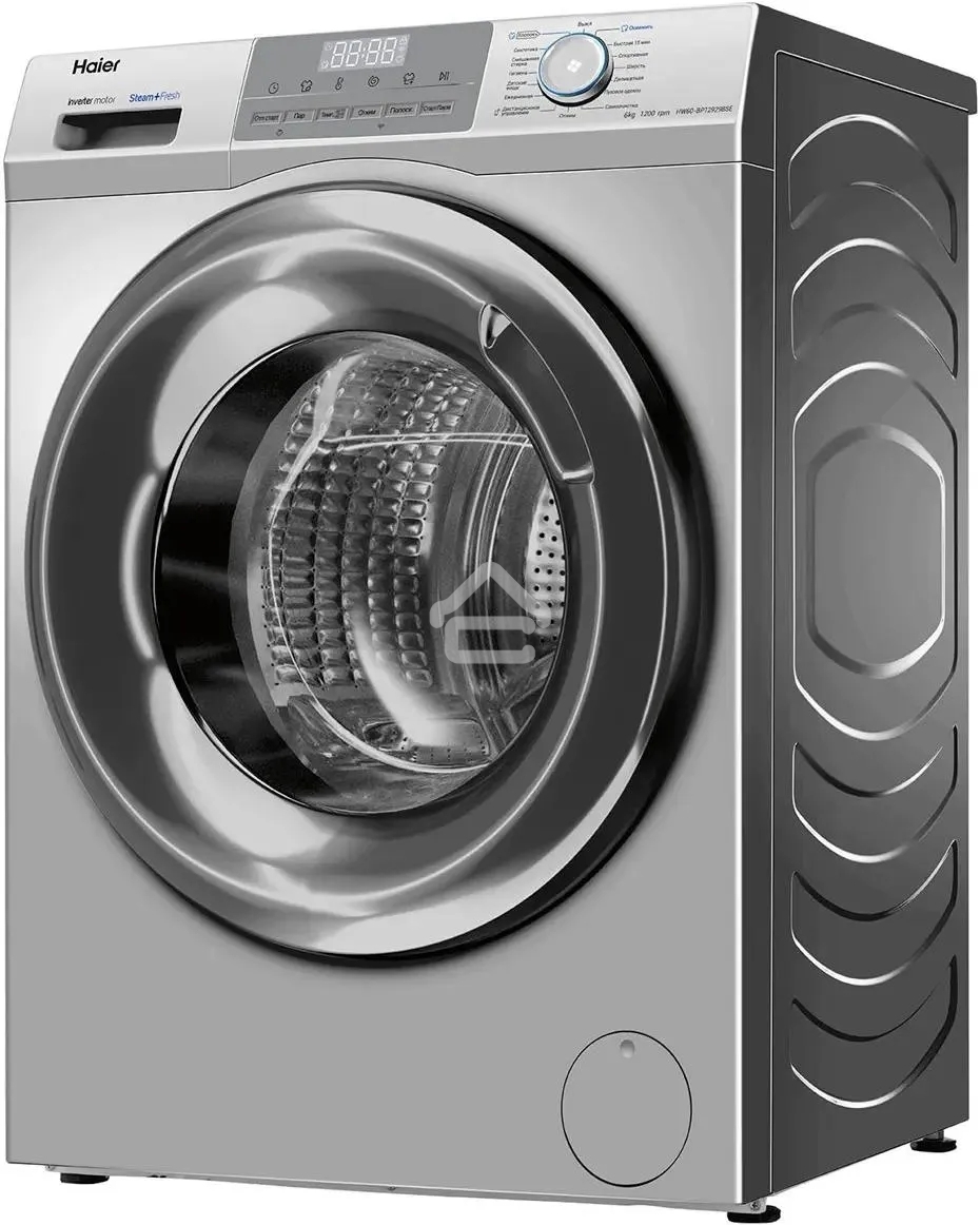 Стиральная машина Haier HW60-BP12929BSE серебристый загр. фронтальная макс.: 6 кг 1200об/мин класс: А+++