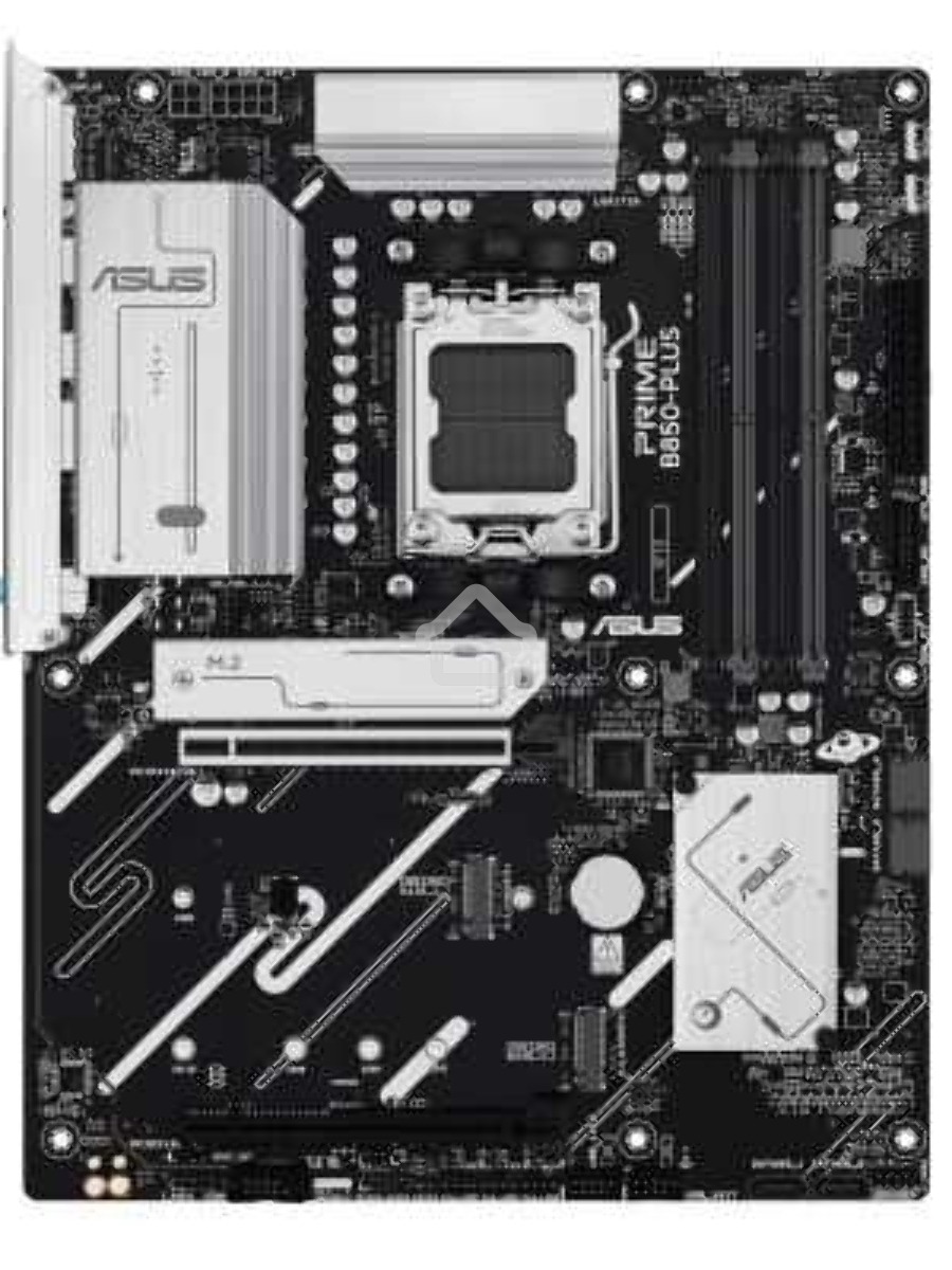 Материнская плата ASUS PRIME B850-PLUS, AM5, AMD B850, 4xDDR5, 4xSATA, 3xM.2, 1xPCIe 5.0 x16, 1xPCIe 4.0 x16, 1xDP, 1xHDMI, 1x2.5Gb LAN, 4xUSB-A 10Gbps, 1xUSB-C 10Gbps, 2xUSB-A 5Gbps, 2xUSB-A 2.0, 3x3.5 мм, 7.1, ATX