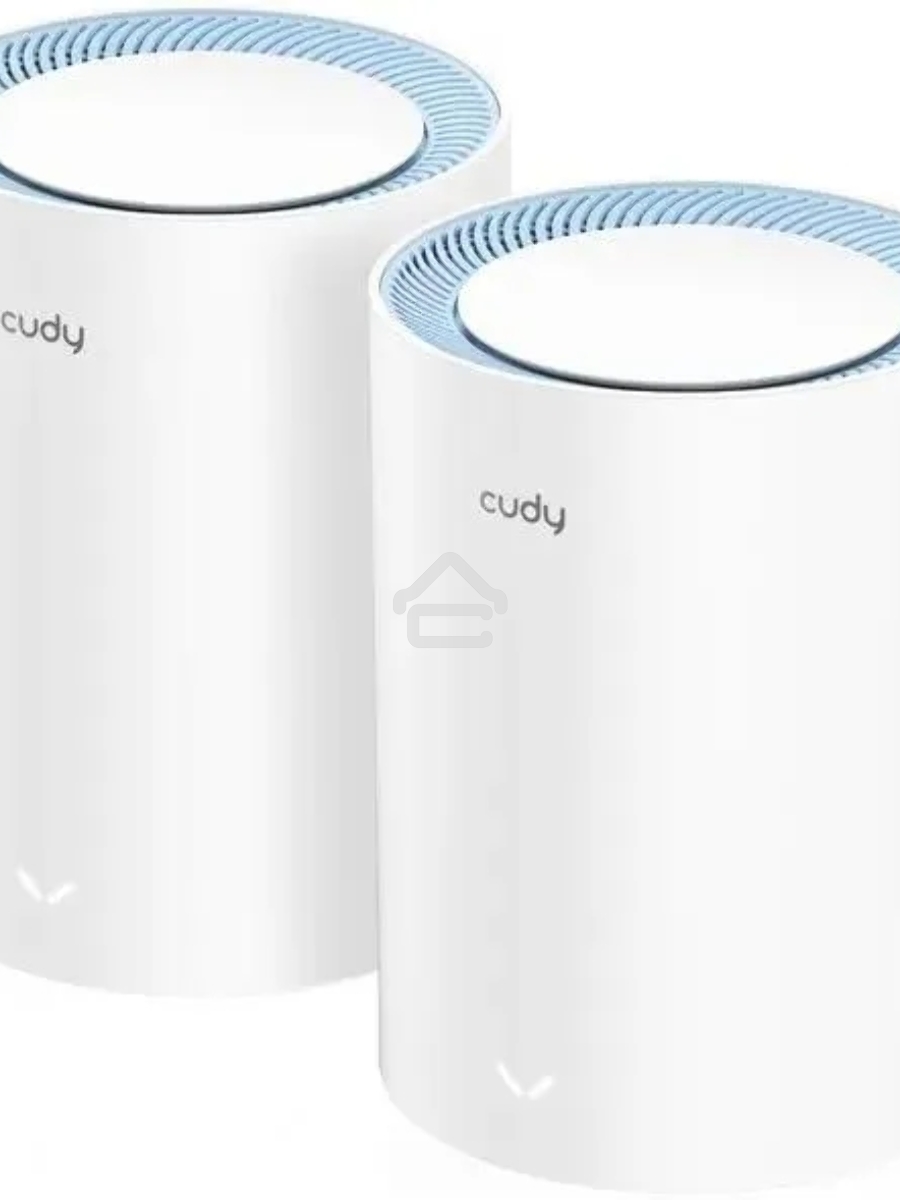 Бесшовный Mesh роутер Cudy M1200 (M1200 2-PACK) AC1200 Wi-Fi белый (упак.:2шт)