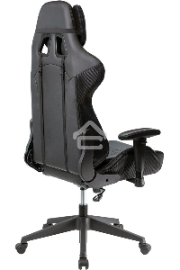 Кресло игровое A4Tech Bloody GC-500, черный, эко.кожа, крестовина пластик
