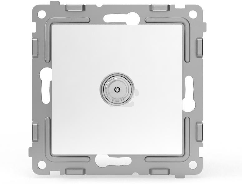 Коннектор TV TOKOV ELECTRIC СП Pixel механизм белый