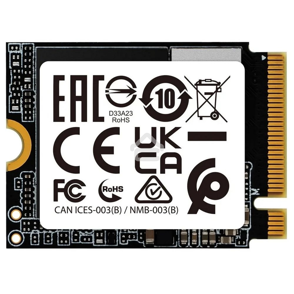 Накопитель SSD ADATA XPG GAMMIX S55, 1Tb, PCIe 4.0 x4, 2230, NVMe, R/W 5000/3700