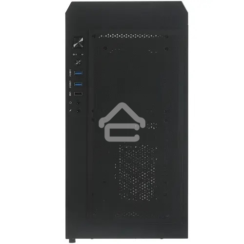 Компьютерный корпус Montech AIR 100 LITE черный без БП mATX 2x120mm 1xUSB2.0 2xUSB3.0 audio bott PSU