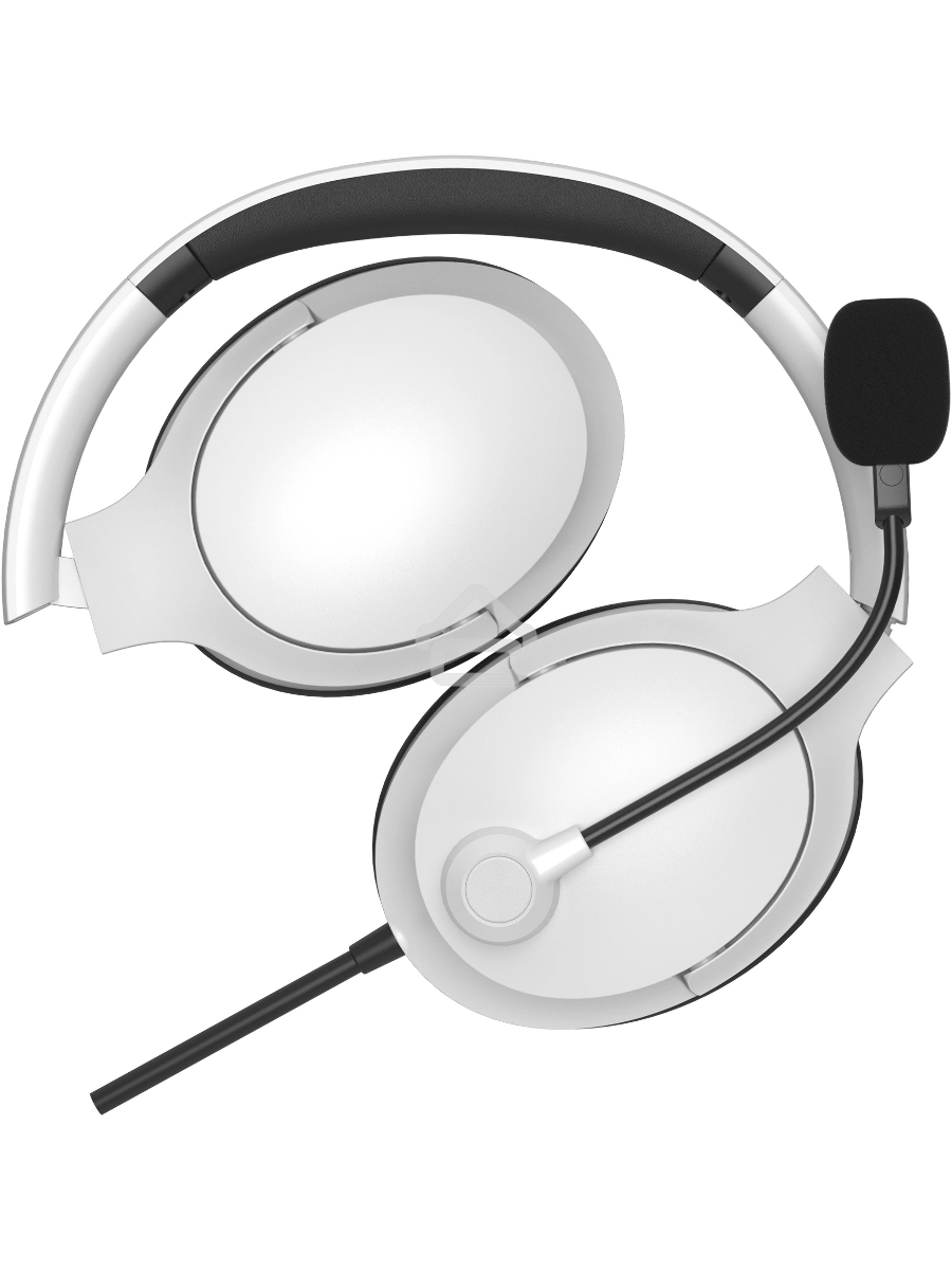 Наушники с микрофоном A4Tech Fstyler FH280U белый 2м мониторные USB оголовье