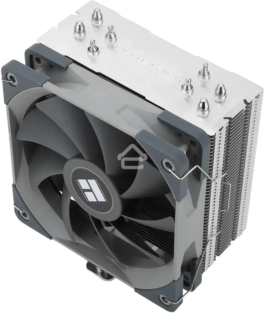 Устройство охлаждения(кулер) Thermalright Assassin Spirit 120 Soc-AM5/AM4/1151/1200/1700 черный 4-pin 25.6dB Al+Cu 900gr Ret (AS120-EVO)