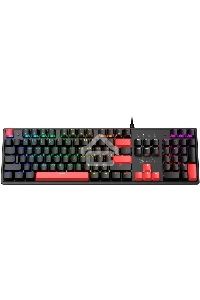Клавиатура A4Tech Bloody S520N проводная, USB, черный