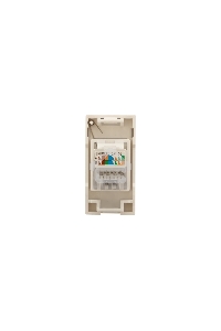 Розетка RJ45 EKF PROxima, категории 5e (ширина 1 модуль) E1MK015E-135-10