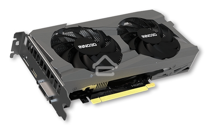 Видеокарта INNO3D RTX 3050 Twin X2/RTX3050, DP,HDMI,DVI, 6G,D6