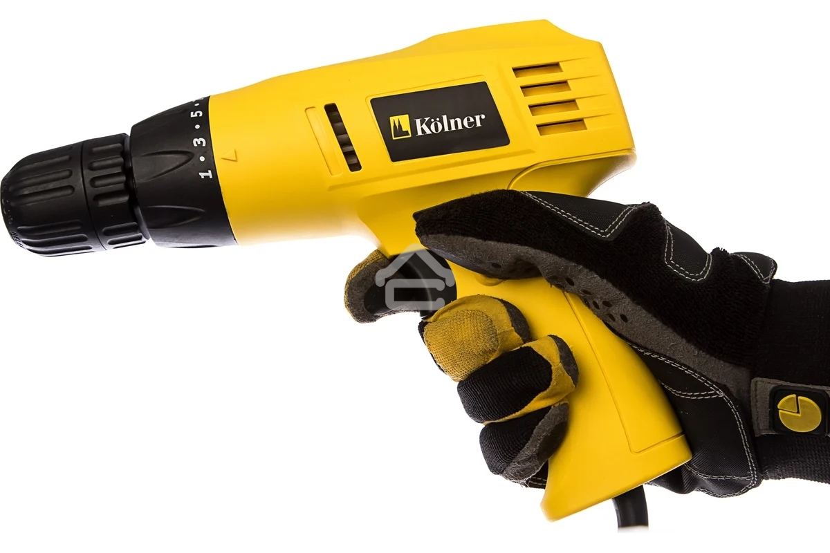 Дрель-шуруповерт сетевой Kolner KED 240 V, Сетевой, 240Вт