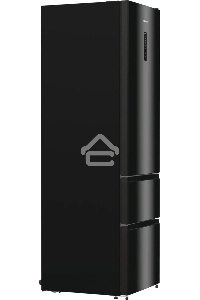 Холодильник Hisense RM469N4AFD1 двухкамерный, черный, 229/113, морозилка снизу, Total No Frost