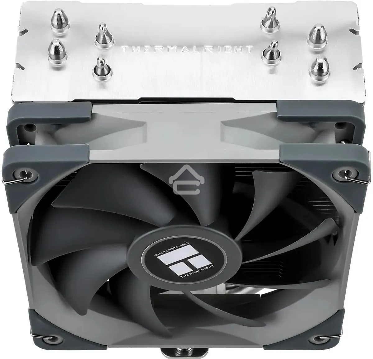 Устройство охлаждения(кулер) Thermalright Assassin Spirit 120 Soc-AM5/AM4/1151/1200/1700 черный 4-pin 25.6dB Al+Cu 900gr Ret (AS120-EVO)