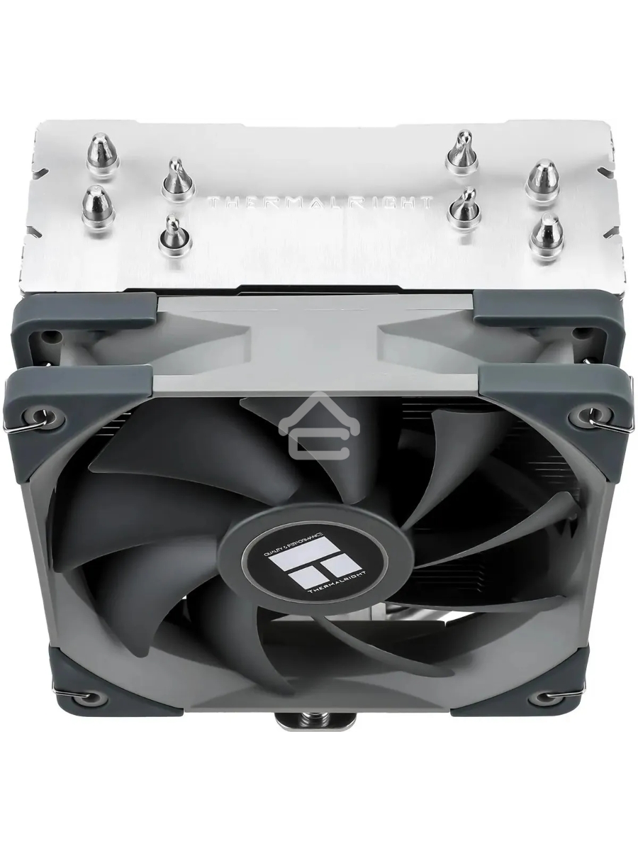 Устройство охлаждения(кулер) Thermalright Assassin Spirit 120 Soc-AM5/AM4/1151/1200/1700 черный 4-pin 25.6dB Al+Cu 900gr Ret (AS120-EVO)