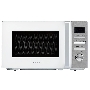 Микроволновая печь Krona QUANTUM 44 WH/IX нержавеющая сталь/белый, 20 л, 800 Вт, переключатели - кнопки/поворотный механизм