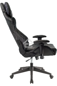 Кресло игровое A4Tech Bloody GC-500, черный, эко.кожа, крестовина пластик