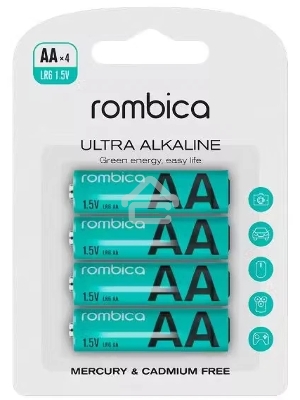 Батарея ALKALINE AA X 4 AB-LR06A ROMBICA
