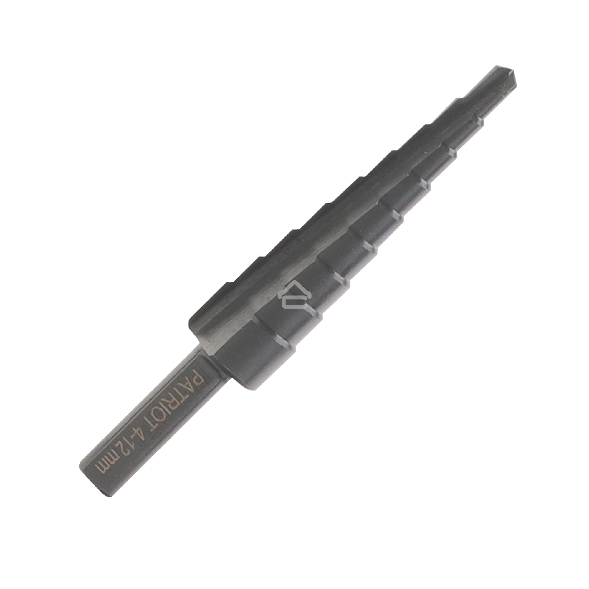 Сверло PATRIOT по металлу ступенчатое 4-12 мм, HSS, упаковка блистер