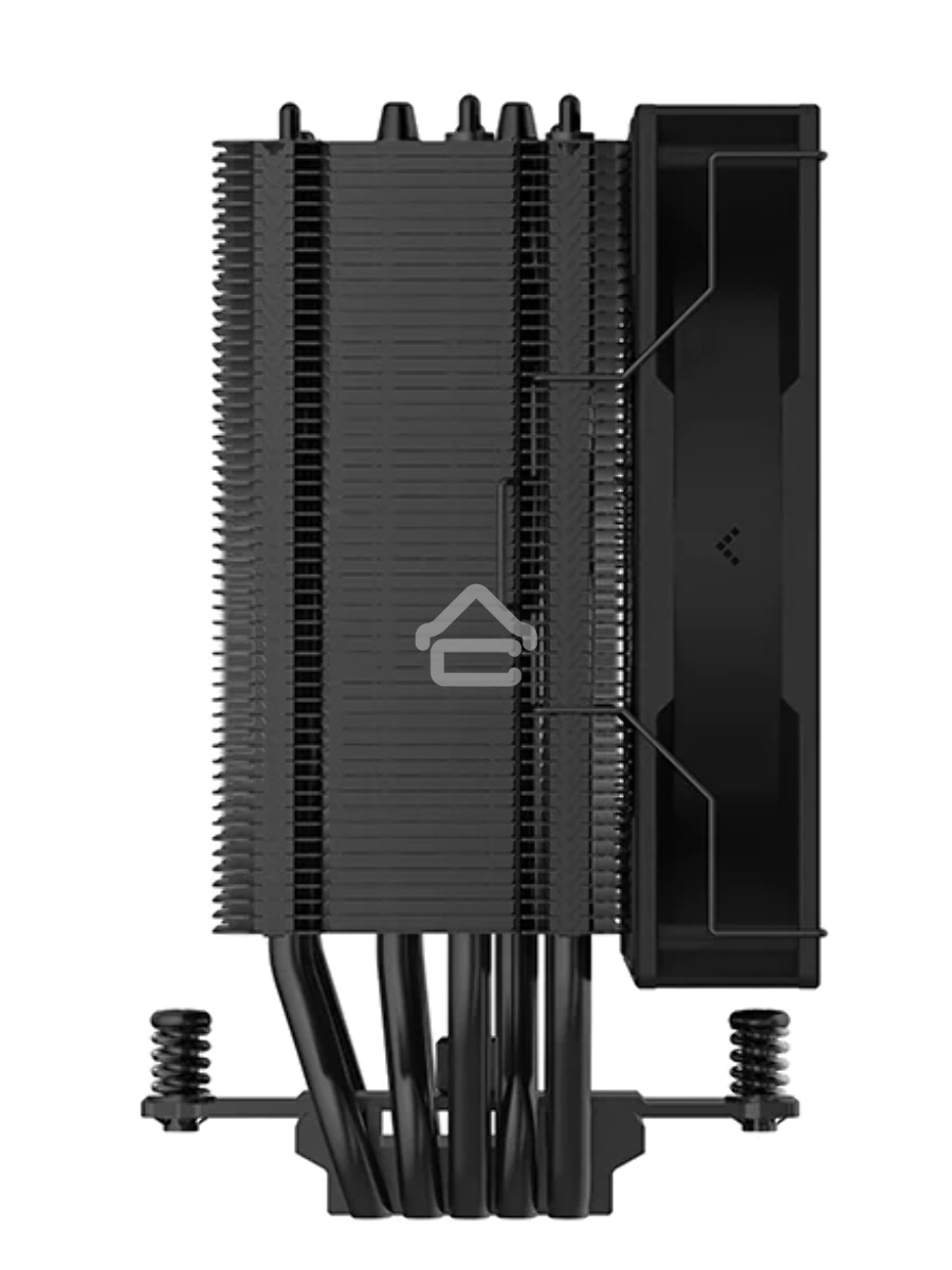 Кулер для процессора DEEPCOOL AG500 BK ARGB черный, 120 мм, алюминий/медь, 1850 об/мин, 29.4 дБ, 4 pin, 240 Вт, 155 мм