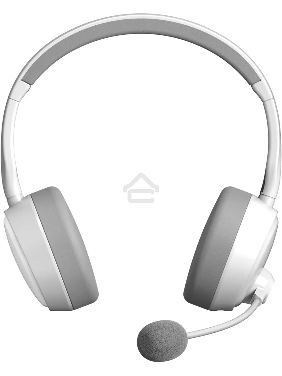 Наушники с микрофоном A4Tech BH230 белый/серый мониторные BT оголовье (BH230 WHITE)