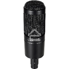 Микрофон проводной Audio-Technica AT2035 черный/черный