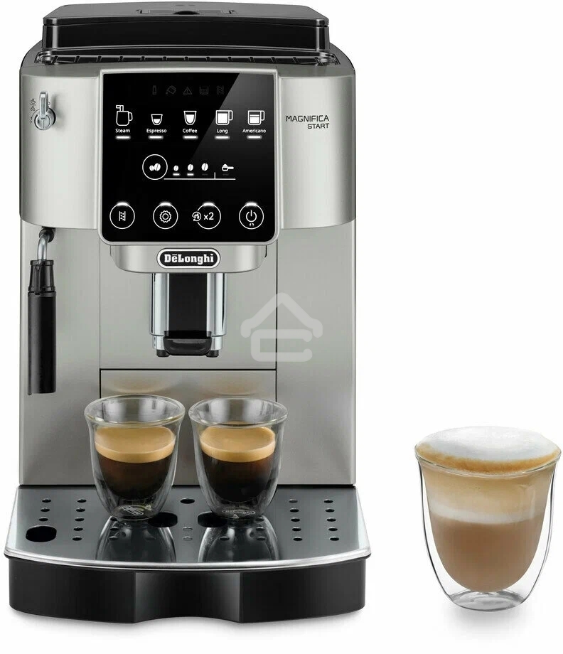 Кофемашина DeLonghi ECAM220.30.SB серебристо-черный, исп. кофе - зерновой/молотый, 1.8 л, 1450 Вт, 15 бар