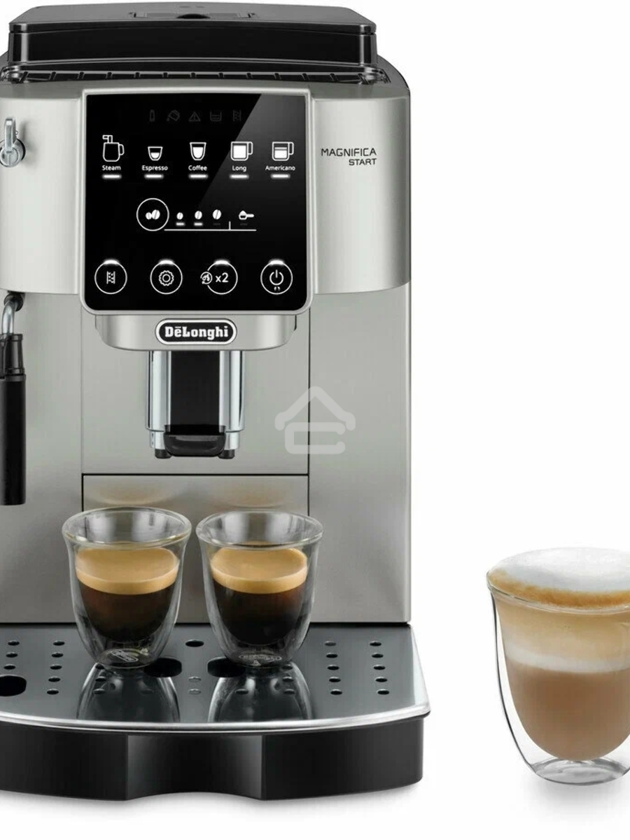 Кофемашина DeLonghi ECAM220.30.SB серебристо-черный, исп. кофе - зерновой/молотый, 1.8 л, 1450 Вт, 15 бар