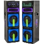 Минисистема Supra SMB-2050, 180Вт, FM USB BT SD, черный