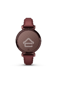Смарт-часы Garmin Lily 2 Classic темно-бронзовый, ежевичный кожаный ремешок 35,4мм