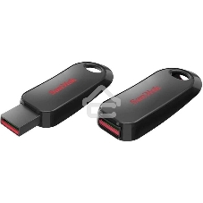 Флешка USB 64Gb SanDisk CZ62 Cruzer Snap, USB 2.0, черный