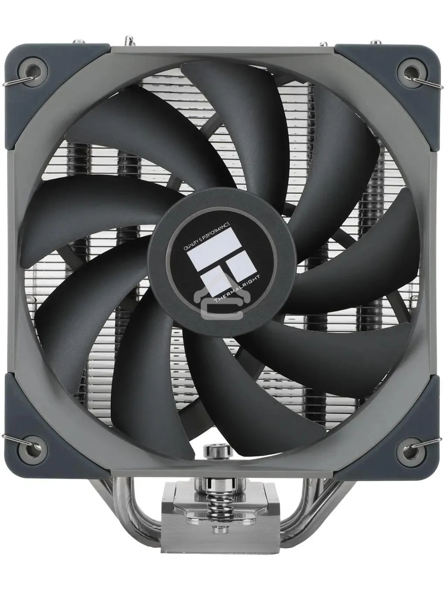 Устройство охлаждения(кулер) Thermalright Assassin Spirit 120 Soc-AM5/AM4/1151/1200/1700 черный 4-pin 25.6dB Al+Cu 900gr Ret (AS120-EVO)