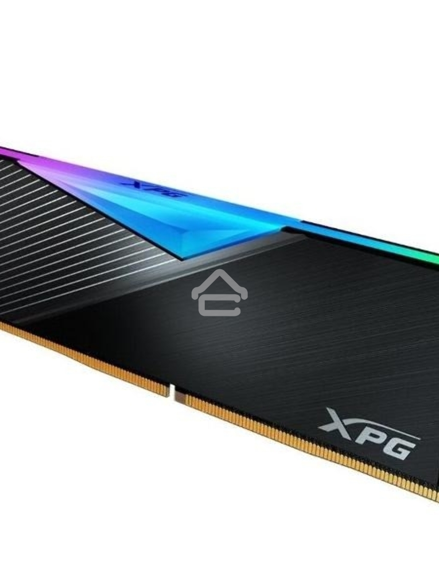 Оперативная память XPG Lancer, DDR5, 32GB (2x16GB), 6400MHz, CL32, DIMM, с радиаторами, RGB, черный