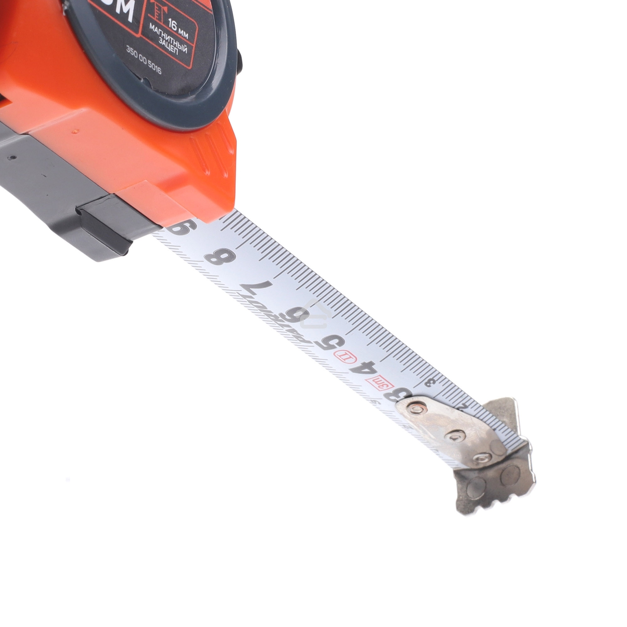 Рулетка PATRIOT MTP-3-16, магнит, 2сторон.зацеп, антиблик.нейлон.покрытие, крупн.шрифт, двусторон.белая лента, 3м*16 мм