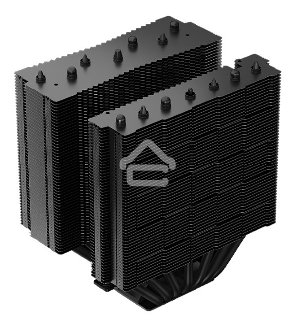 Кулер для процессора DEEPCOOL ASSASSIN IV VC VISION черный, 120 мм, алюминий/медь, 1800 об/мин, 29.3 дБ, 4 pin, 300 Вт, 172 мм