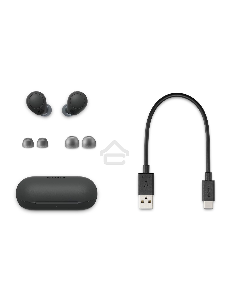 Гарнитура внутриканальные Sony WF-C700N черный беспроводные bluetooth в ушной раковине (WF-C700N/BZE)