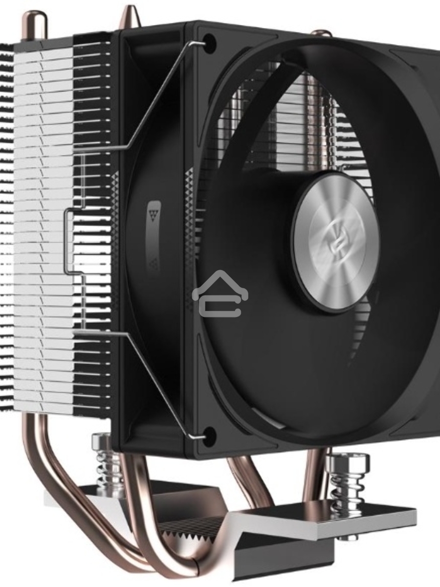 Кулер для процессора PCCooler R200 S115X/1200/1700/AM4/AM5 (TDP 110W, 90mm Non LED Fan, 2 тепловые трубки 6мм, 2200RPM, 28,3dBa)