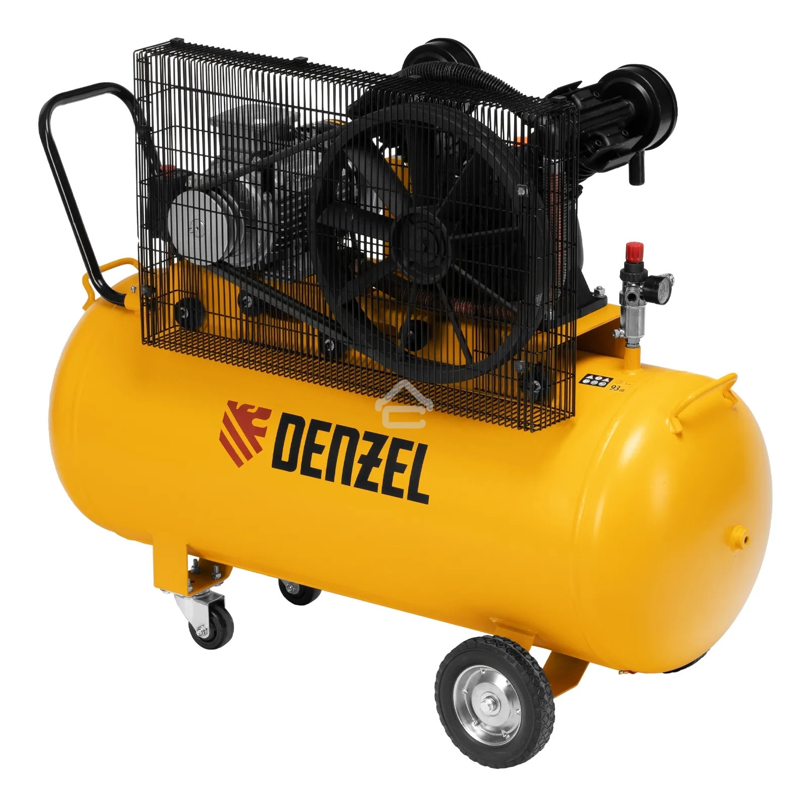 Компрессор воздушный Denzel рем. привод BCV 4000-T/200, 4,0 кВт, 200 л, 690 л/мин