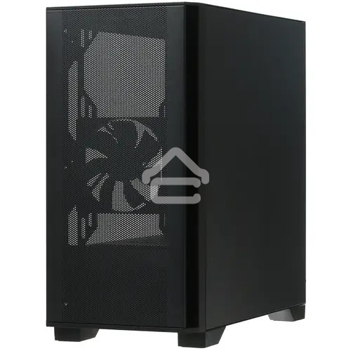Компьютерный корпус Montech AIR 100 LITE черный без БП mATX 2x120mm 1xUSB2.0 2xUSB3.0 audio bott PSU