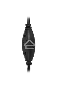 Колонки Gembird SPK-201, черный МДФ,2х2,5 Вт, регулятор громкости, USB