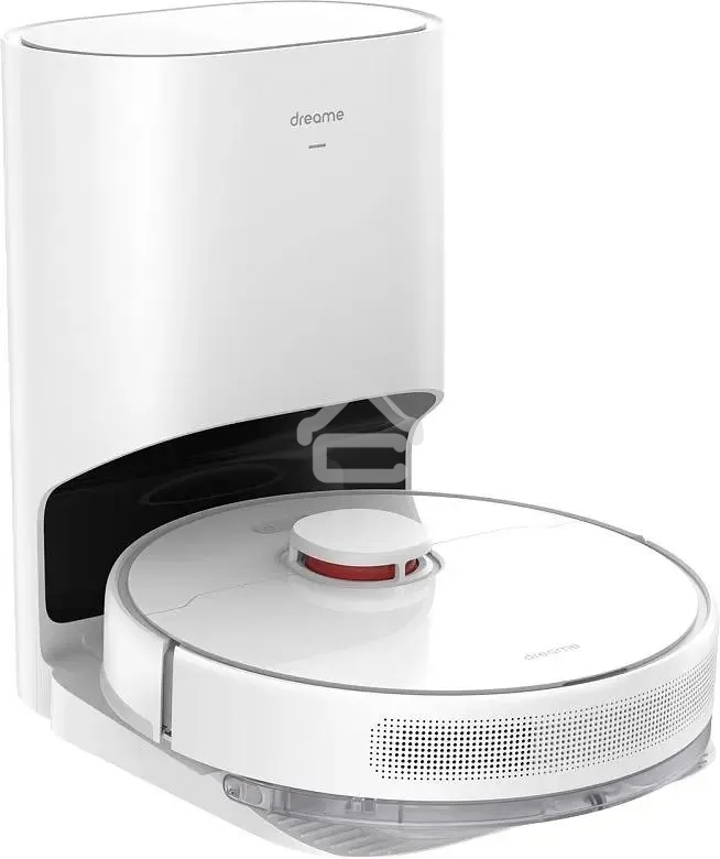 Робот-пылесос DreameBot Robot Vacuum and Mop D9 Plus белый, 3200 мА*ч Li-Ion, уборка влажная/сухая, пылесборник контейнер 0.4 л