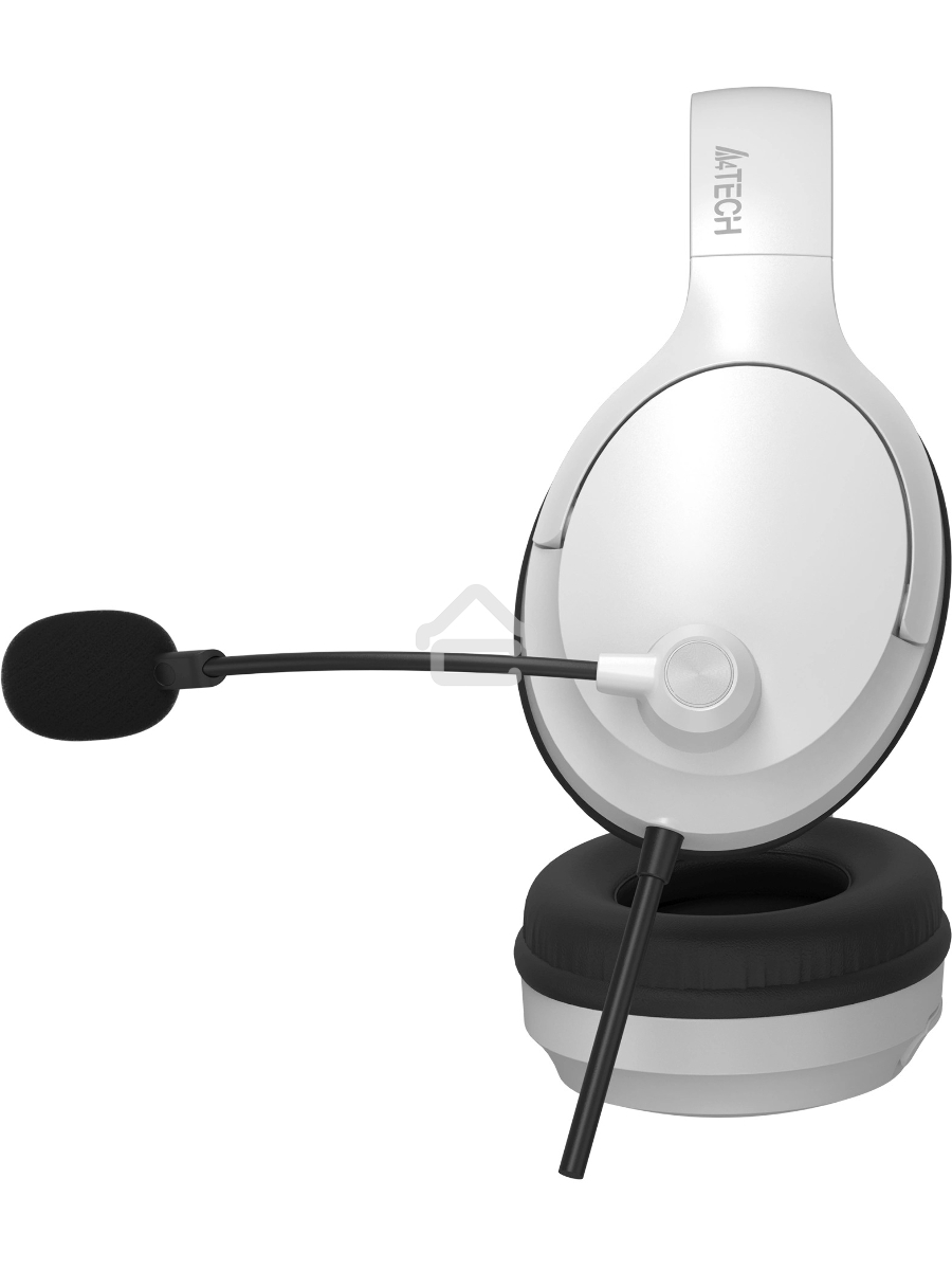 Наушники с микрофоном A4Tech Fstyler FH280U белый 2м мониторные USB оголовье