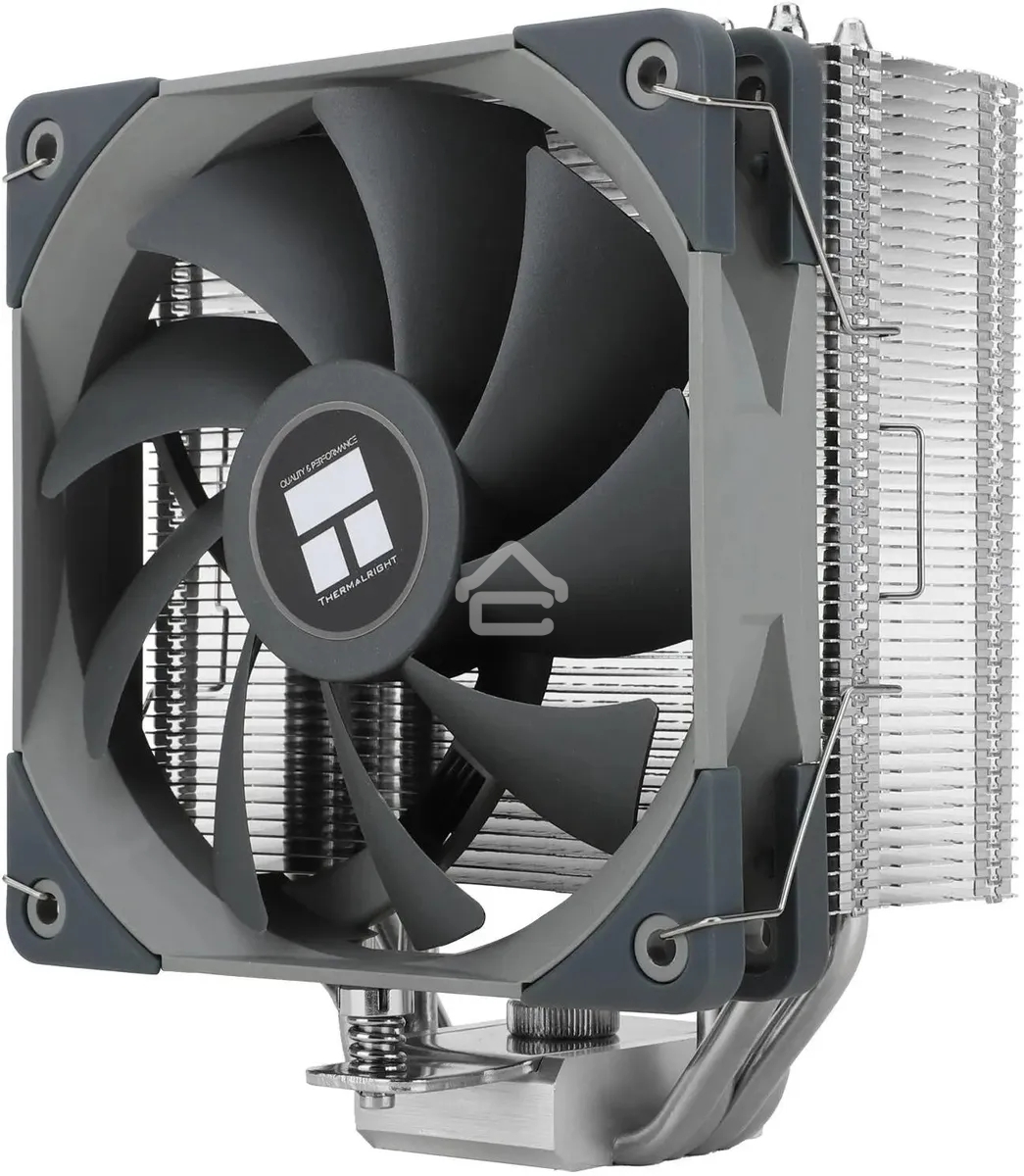 Устройство охлаждения(кулер) Thermalright Assassin Spirit 120 Soc-AM5/AM4/1151/1200/1700 черный 4-pin 25.6dB Al+Cu 900gr Ret (AS120-EVO)