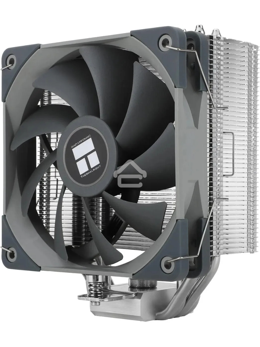 Устройство охлаждения(кулер) Thermalright Assassin Spirit 120 Soc-AM5/AM4/1151/1200/1700 черный 4-pin 25.6dB Al+Cu 900gr Ret (AS120-EVO)