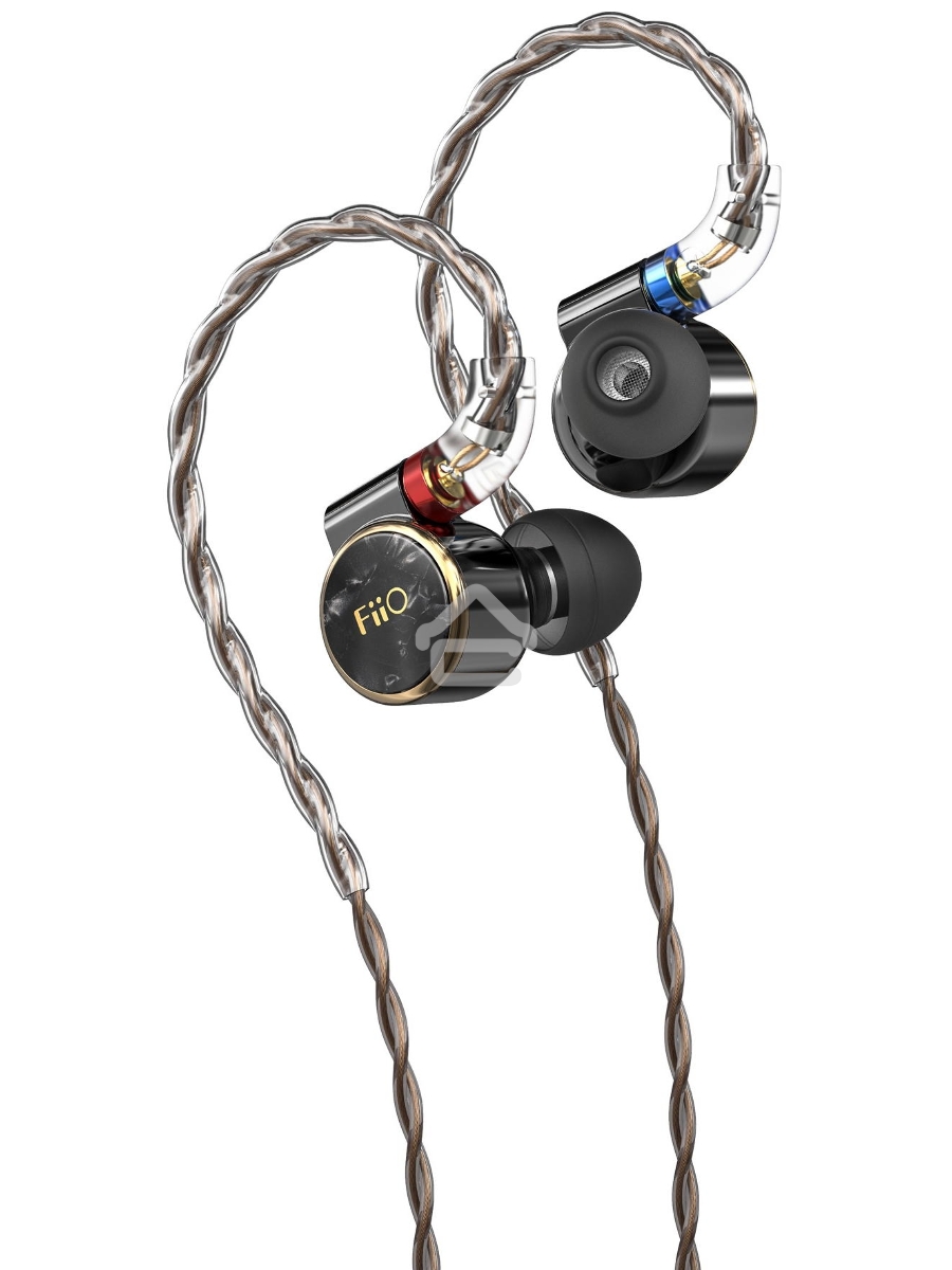 Наушники вкладыши Fiio FD3 1.2м черный/медный проводные в ушной раковине