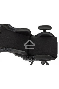 Кресло игровое Бюрократ VIKING 4 AERO BLACK EDITION черный искусст.кожа/ткань