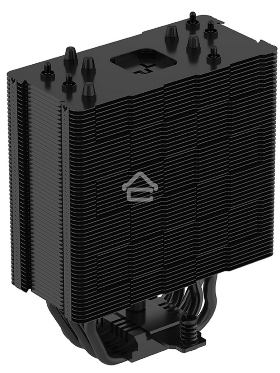 Кулер для процессора DEEPCOOL AG500 BK ARGB черный, 120 мм, алюминий/медь, 1850 об/мин, 29.4 дБ, 4 pin, 240 Вт, 155 мм