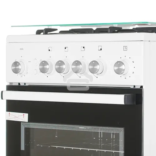 Плита газовая De Luxe 5040.40Г (кр) ЧР 016 бежевый, конфорок 4 шт, духовка 43 л, 50 см x 85 см x 50 см