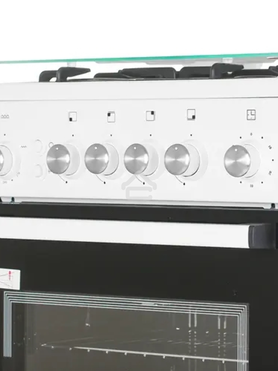 Плита газовая De Luxe 5040.40Г (кр) ЧР 016 бежевый, конфорок 4 шт, духовка 43 л, 50 см x 85 см x 50 см