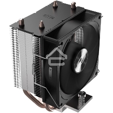 Кулер для процессора PCCooler R200 S115X/1200/1700/AM4/AM5 (TDP 110W, 90мм Non LED Fan, 2 тепловые трубки 6мм, 2200RPM, 28,3dBa)