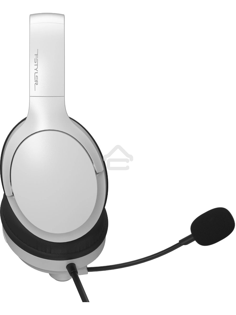 Наушники с микрофоном A4Tech Fstyler FH280U белый 2м мониторные USB оголовье