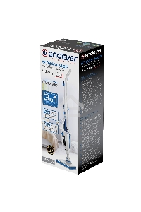 Паровая швабра Endever Odyssey Q-624 белый/синий, 1600 Вт, 0,385 л